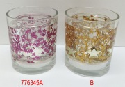 Glass Candle Holder
