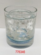 Glass Candle Holder