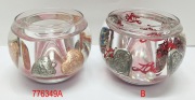 Glass Candle Holder