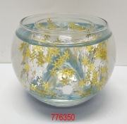 Glass Candle Holder