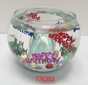 Glass Candle Holder