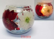 Glass Candle Holder