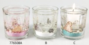 Glass Candle Holder