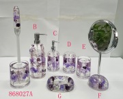 Acrylic Bathware Set