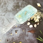 Acrylic Square Hair Brush Paddle Holder 