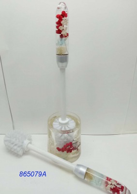 Acrylic Toilet Brush Filled,Candle