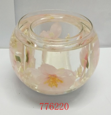 Double Layer Glass Holder Birthday,Decal,GLass,Candle