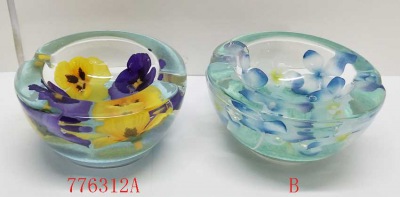Glass Ashtray Birthday,glass,candle