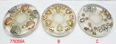 Glass Tea-Light Holder 