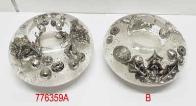 Glass Tea-Light Holder 