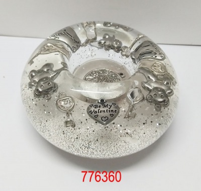Glass Tea-Light Holder 