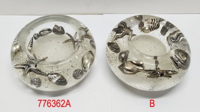 Glass Tea-Light Holder 