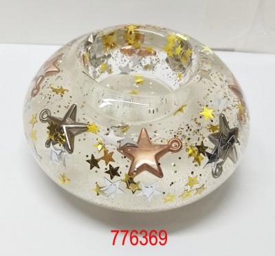 Glass Tea-Light Holder 