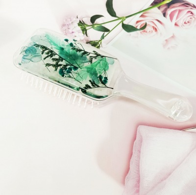 Acrylic Square Hair Brush Paddle Holder  